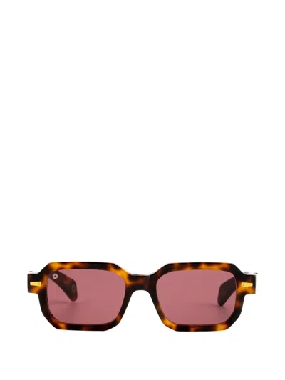 Kyme Eryx2 Geometric-frame Sunglasses In Multi