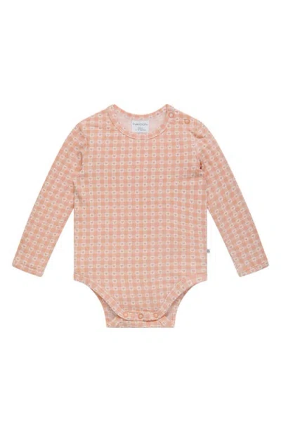 Kynd Baby Comfy Long Sleeve Bodysuit In Orange