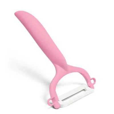 Kyocera Advanced Ceramic Horizontal Y Peeler In Pink