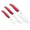 Kyocera Advanced Ceramics 3 Piece Revolution Series Knife Set In Red
