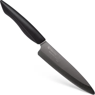 Kyocera Innovationblack 5-inch Ceramic Slicing Knife In Black