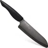 Kyocera Innovationblack 6-inch Ceramic Chef's Santoku Knife In Black