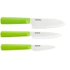 Kyocera Innovationwhite® 3 Piece Ceramic Knife Set In Green