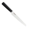 Kyocera Innovationwhite 7-inch Ceramic Bread Knife, White Micro Serrated Blade With Non-slip Black H In Black
