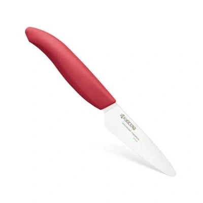 Kyocera Revolution Ceramic 3 Inch Paring Knife In Red
