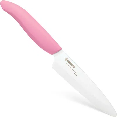 Kyocera Revolution Ceramic 4.5-inch Utility Knife In Pink