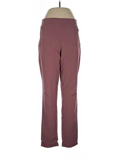 Pre-owned Kyodan Active Pants In Burgundy