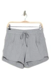 Kyodan Drawstring Shorts In Ultimate Grey Heather