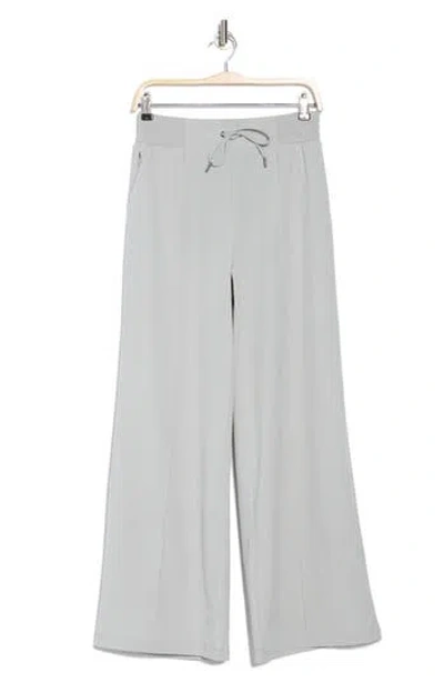 Kyodan Four-way Stretch Woven Wide Leg Pants In Glacier