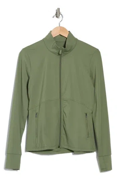 Kyodan Interlock Jacket In Olive
