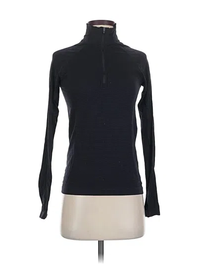 Pre-owned Kyodan Long Sleeve Top Black Turtleneck Tops