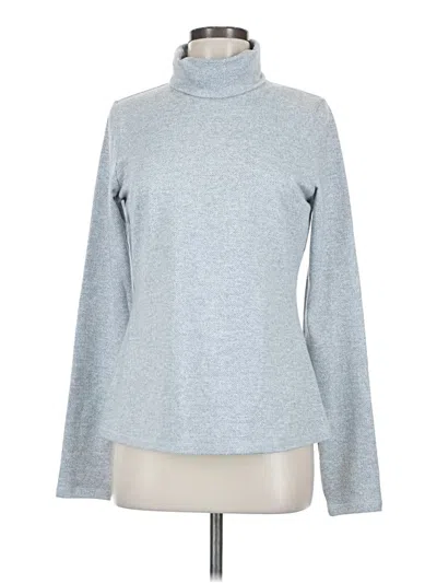 Pre-owned Kyodan Long Sleeve Turtleneck In Gray