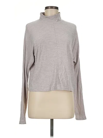 Pre-owned Kyodan Long Sleeve Turtleneck In Gray