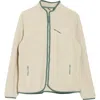 Kyodan Mock Collar Faux Shearling Jacket
