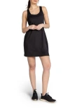 Kyodan Moss Jersey Dress In Black