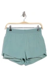 Kyodan Perforated Side Two-in-one Running Shorts In Soft Sage