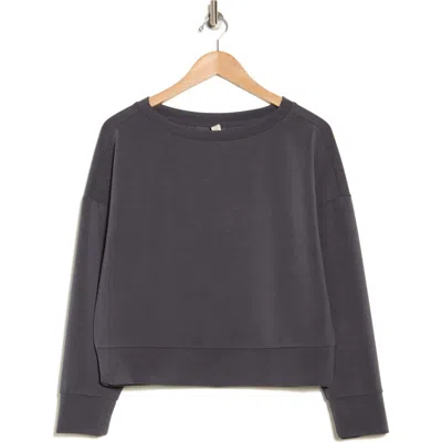 Kyodan Sandwash Scuba Pullover In Sandwash Grey