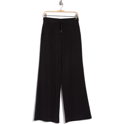 Kyodan Sandwash Scuba Wide Leg Pants In Black