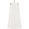 Kyodan Sandwash Scuba Wide Leg Pants In Blanc De Blanc