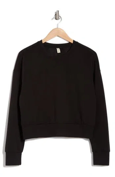 Kyodan Scuba Essentials Crop Sweatshirt In Black