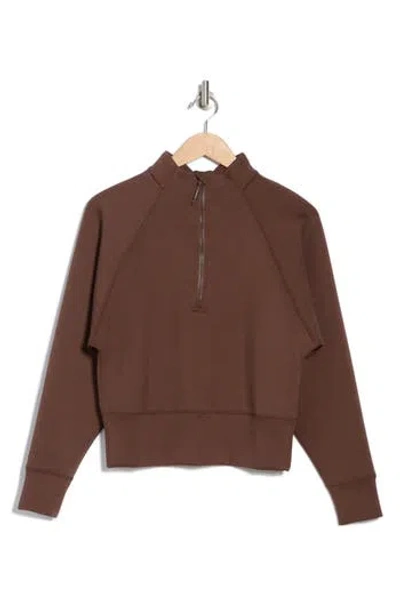 Kyodan Scuba Essentials Long Sleeve Sweatshirt In Chocolate Lab