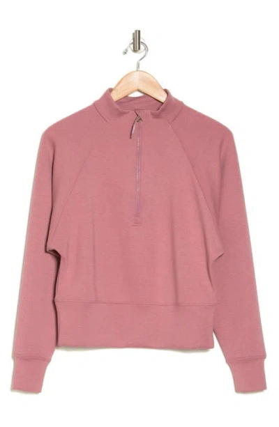 Kyodan Scuba Half Zip Pullover In Pink