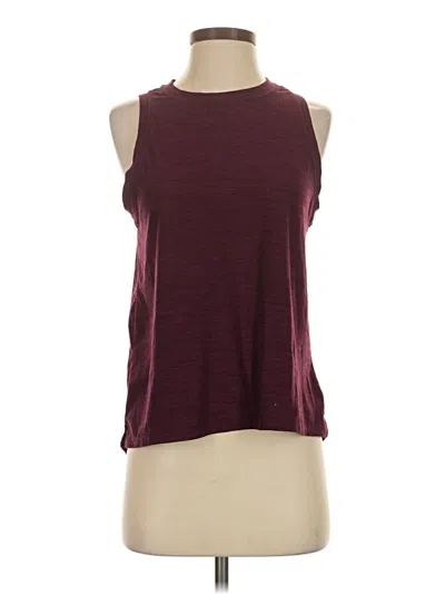 Pre-owned Kyodan Sleeveless T-shirt In Burgundy