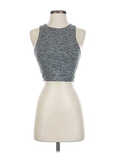 Pre-owned Kyodan Tank Top Gray Halter Neckline Tops