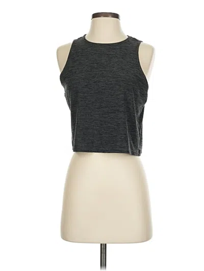 Pre-owned Kyodan Tank Top Gray Halter Neckline Tops