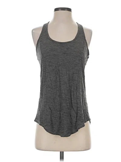 Pre-owned Kyodan Tank Top Gray Halter Neckline Tops