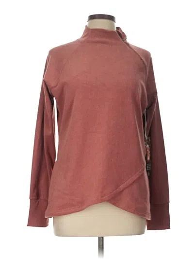 Pre-owned Kyodan Turtleneck Sweater In Burgundy