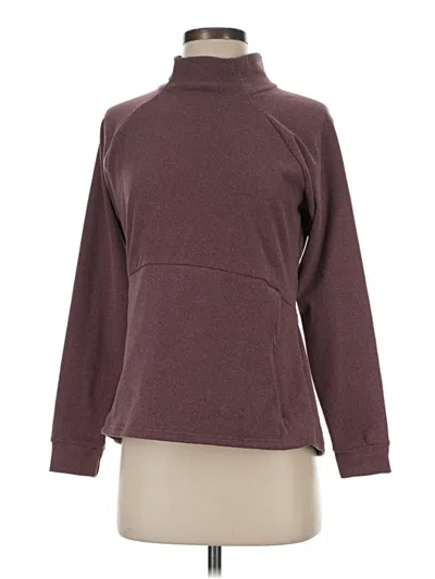Pre-owned Kyodan Turtleneck Sweater In Burgundy