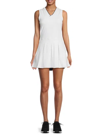 Kyodan Women's Mini Tennis Dress In White