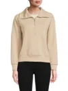 Kyodan Women's Scuba Essentials Pullover In Brown Rice
