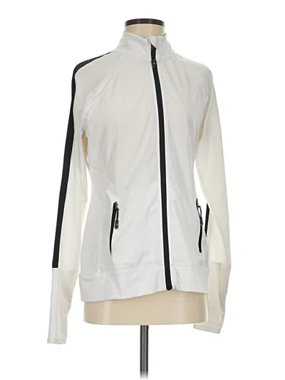 Pre-owned Kyodan Zip Up Hoodie In Ivory