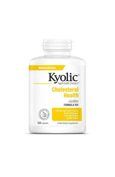Kyolic Aged Garlic Extract Formula 104, Cholesterol Health, Capsules 300 Count