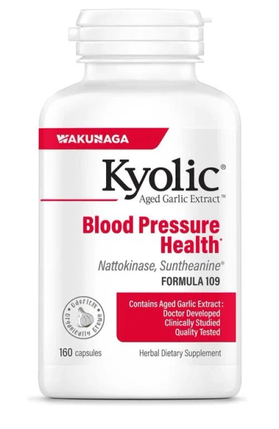 Kyolic Aged Garlic Extract Formula 109, Blood Pressure Health, 160 Capsules