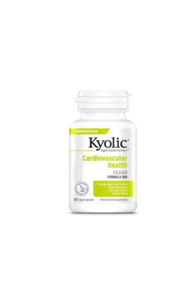 Kyolic Aged Garlic Extract Formula 300, Cardiovascular Health, Vegan, 120 Capsules
