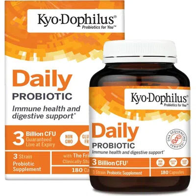 Kyolic Daily Probiotic Supplement For Immune And Digestive Health Support 180 Capsules(90 Servings)