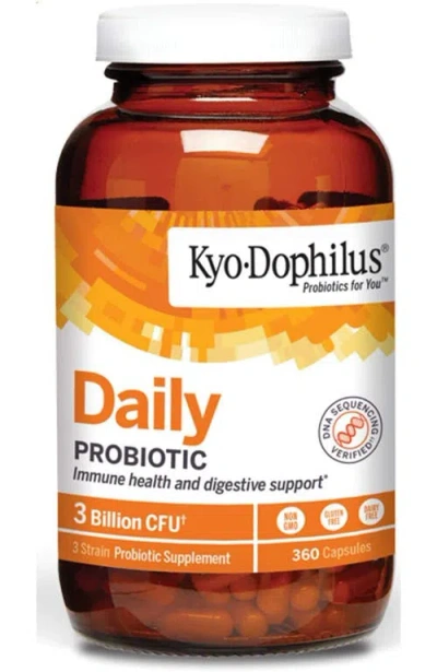 Kyolic Kyo-dophilus Daily Probiotic, Immune Health & Digestive Support, 360 Ct Capsules