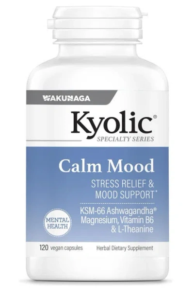 Kyolic Specialty Series Calm Mood, Stress Relief & Mood Support, 120 Vegicaps