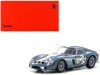 Kyosho Ferrari 250 Gto #24 Phil Hill - Olivier Gendebien 2nd Place "sebring 12 Hours" (1962) 1/18 Diecast M In Blue