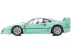 Kyosho Ferrari F40 Mint Green 1/18 Diecast Model Car By