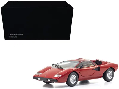 Kyosho Lamborghini Countach Lp 400 Red 1/18 Diecast Model Car By