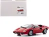 Kyosho Lamborghini Countach Lp400 Red 1/12 Diecast Model Car By  In Red