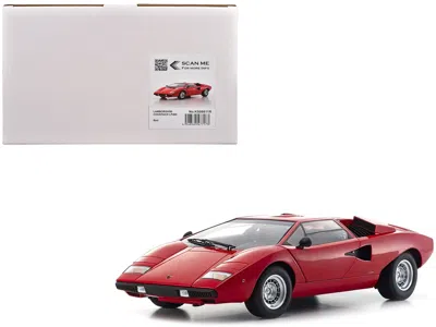 Kyosho Lamborghini Countach Lp400 Red 1/12 Diecast Model Car By