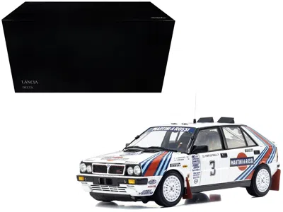 Kyosho Lancia Delta Hf 4wd #3 Juha Kankkunen - Juha Piironen "martini Racing" Winner "olympus Rally" (1987)