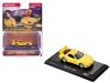 Kyosho Mazda Rx-7 (fd3s) Rhd (right Hand Drive) Yellow "initial D" Manga 1/64 Diecast Model Car By  In Yellow