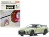 Kyosho Nissan Gt-r Premium Edition T-spec Rhd (right Hand Drive) Jade Green Metallic With Mini Book No.11 1