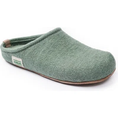 Kyrgies Sage Barefoot Slides In Green